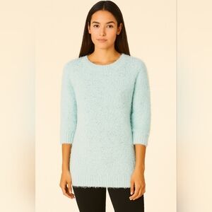 John Paul Richard Baby Blue Eyelash Sweater